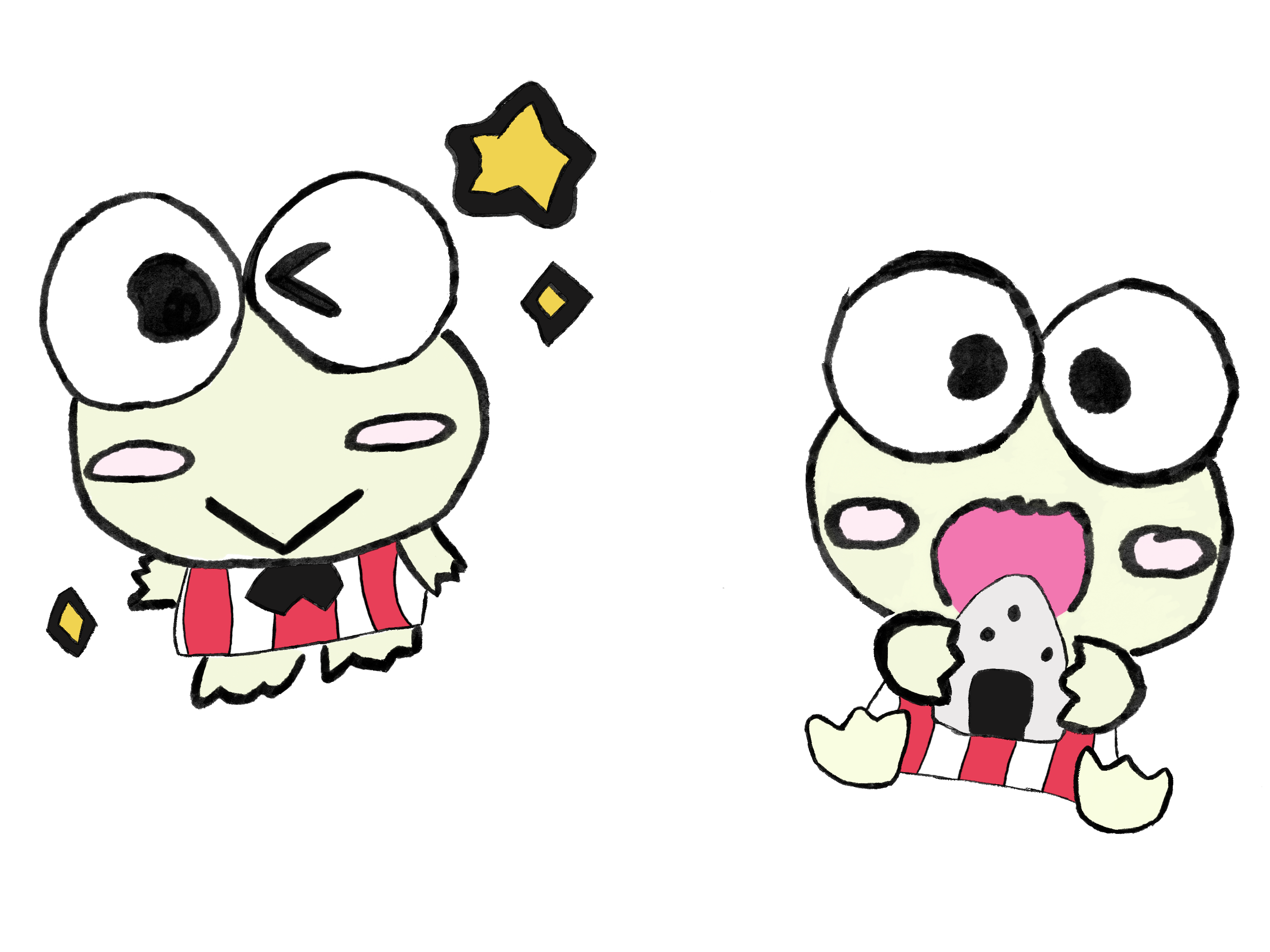 Drawn Keroppi Picture